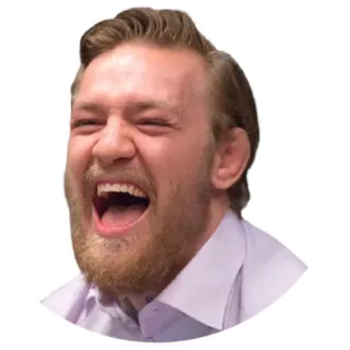 😆 Conor McGregor 康纳·麦格雷戈, MMA, UFC, 格斗选手, 体育, 爱尔兰 telegram sticker