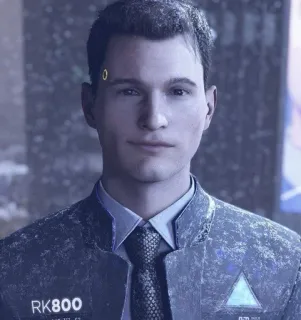 🌟 Connor Detroit: Become Human RK800 Detroit: Become Human, 코너, 안드로이드, RK800 telegram sticker