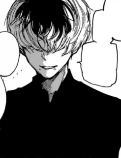 ☕ Ken Kaneki Tokyo Ghoul Anime, Manga, Ken Kaneki, Tokyo Ghoul, Ghoul, Capelli bianchi, Personaggio, Ritratto telegram sticker