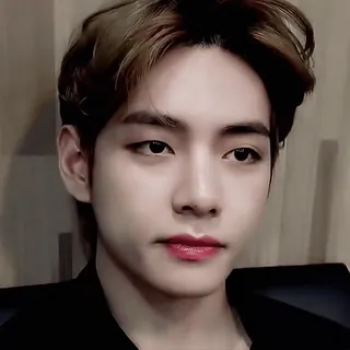 😏 V V, BTS, Coreano, Cantante, Celebridad telegram sticker