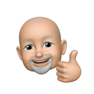 👍 Polegar para cima, Positivo, Aprovação, Emoji, Bom telegram sticker