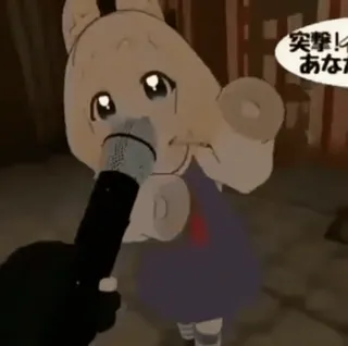 🎤 突撃!インタビューあなた Anime, Cartoon, Kawaii, Mikrofon, Interview whatsapp sticker