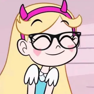 💫 Star Butterfly Star vs. the Forces of Evil Dibujos animados, Anime, Estrella, Magia, Princesa whatsapp sticker