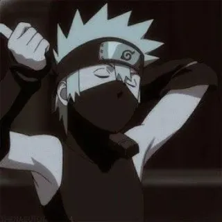 🗡️ Kakashi Naruto anime, ninja, Kakashi Hatake, Naruto, manga telegram sticker