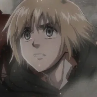 ❤️ Armin Arlert Attack on Titan Anime, Manga, Ataque a los Titanes, Armin Arlert, Personaje telegram sticker