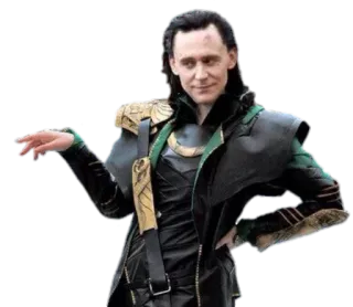 💁 Loki Loki, Marvel, Tom Hiddleston, superhero, villain, character telegram sticker