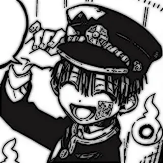 🔭 Amane Yugi Toilet-bound Hanako-kun Anime, Manga, Toilet-bound Hanako-kun, Amane Yugi, Hanako-kun, Fanart, Dessin de personnage telegram sticker