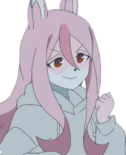 👌 Anime, Cartone animato, Personaggio, Coniglio, Carino telegram sticker