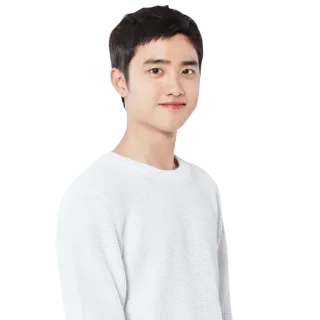 😊 D.O. (Do Kyung-soo) K-pop, chanteur, acteur, D.O., Do Kyung-soo, EXO, célébrité, coréen telegram sticker