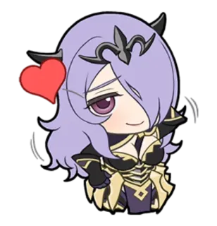 😘 Camilla Fire Emblem Anime, Postać, Camilla, Fire Emblem, Gra wideo telegram sticker