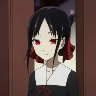 😑 Kaguya Shinomiya Kaguya-sama: Love Is War Аниме, Кагуя, Кагуя-сама, Синомия, Любовь это война, Манга telegram sticker