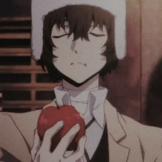Dazai Osamu telegram stickers