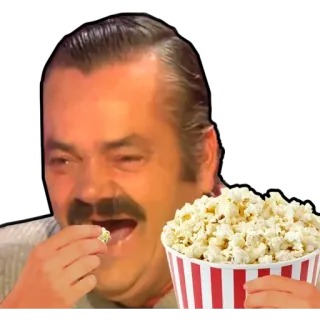 ✨ popcorn, film, jedzenie, podekscytowany telegram sticker