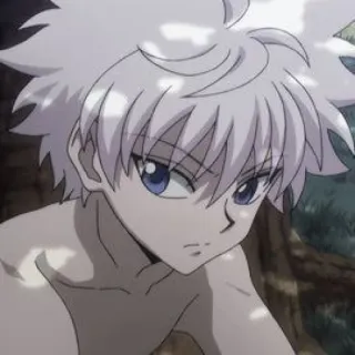 @stikeranimex - killua telegram stickers