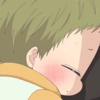 🥯 アニメ, キャラクター, 睡眠, 男の子, 可愛い whatsapp sticker