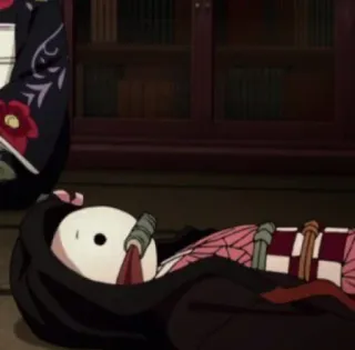 🎏 Nezuko Kamado Demon Slayer anime, nezuko, demon slayer, manga, japanese telegram sticker