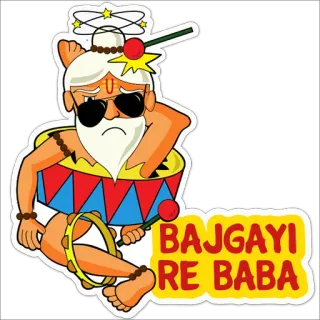 🤕 BAJGAYI RE BABA telegram sticker