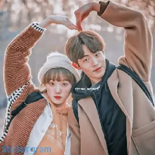 ❤️ couple, heart, love, relationships, people, friendship telegram sticker