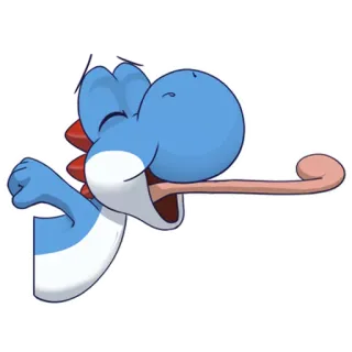 😋 Yoshi โยชิ, มาริโอ้, นินเทนโด, ตัวละคร, วิดีโอเกม telegram sticker