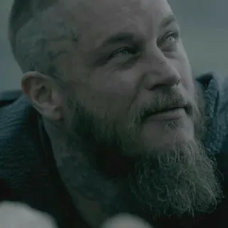 🩸 Ragnar Lothbrok Vikings ヴァイキング, ラグナル, ロブロク, 歴史, テレビ, ドラマ telegram sticker