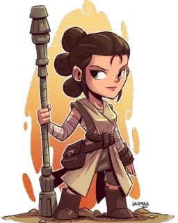 Star Wars by Laufman telegram stickers