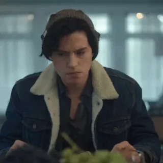 ➖ Jughead Jones Riverdale série ado, série télé, personnage, Riverdale, Jughead telegram sticker
