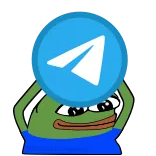 Holding Pepe @kotletovvemoji telegram emojis 💬