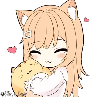 🥰 Senko-san The Helpful Fox Senko-san telegram sticker