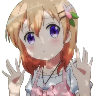 😒 Аниме, Девушка, Кавай, Милый telegram sticker