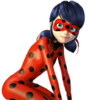 🐞 Ladybug Miraculous: Tales of Ladybug & Cat Noir 瓢虫, 瓢虫少女, 瓢虫雷迪, 卡通, 超级英雄 whatsapp sticker