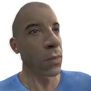 😀 Vin Diesel 빈 디젤, 배우, 인물 사진, 유명인 telegram sticker