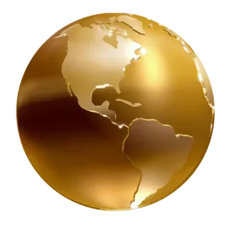 🌍 地球儀, 世界, 地図, 地球, 地理 telegram sticker