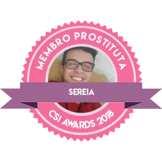 💃 MEMBRO PROSTITUTA
SEREIA
CSI AWARDS 2018 nagrody, humor, osoba, pseudonim, różowy, tekst telegram sticker
