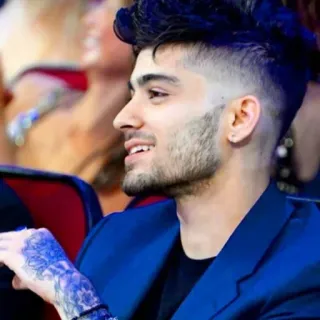 ☘ Zayn Malik ゼイン・マリク, 歌手, セレブ, ポートレート, 男性, 横顔 telegram sticker