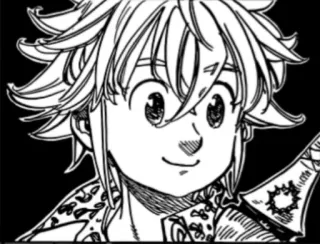 😃 Meliodas Seven Deadly Sins anime, meliodas, manga, seven deadly sins telegram sticker