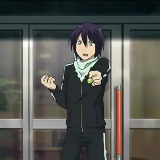 💎 Yato Noragami Anime, Noragami, Yato, Charakter, Manga telegram sticker