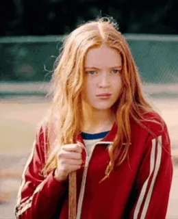 🤨 Max Mayfield Stranger Things Max Mayfield, Stranger Things, Sadie Sink, Netflix, rambut merah, karakter whatsapp sticker