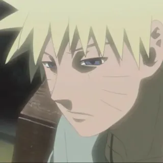 🍥 Naruto Uzumaki Naruto Аниме, Наруто, Узумаки, Грустный, Персонаж telegram sticker