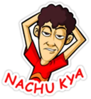 😟 NACHU KYA telegram sticker