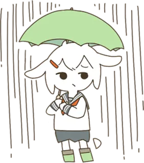 ☔ whatsapp sticker