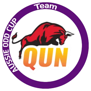 👍 Team AUSSIE ODD CUP QUN Команда, Спорт, Бык, Австралия, Австралиец, Кубок, QUN whatsapp sticker