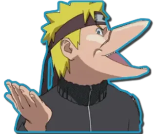 😈 Naruto anime, naruto, manga, funny, meme, joke, character telegram sticker