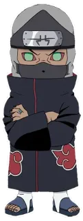 😟 Kakuzu Naruto Anime, Ninja, Akatsuki, Kakuzu, Naruto whatsapp sticker