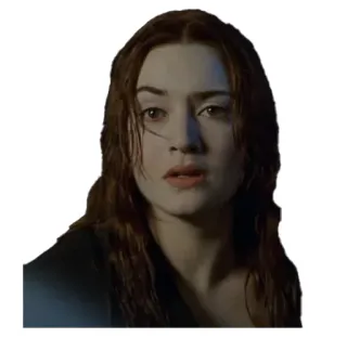 😳 Rose DeWitt Bukater Titanic Titanic, Rose, Kate Winslet, Filme, Personagem, Drama, Romance telegram sticker