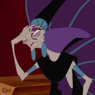 🍂 Yzma The Emperor's New Groove disney, villano, dibujos animados, yzma, el emperador y sus locuras telegram sticker