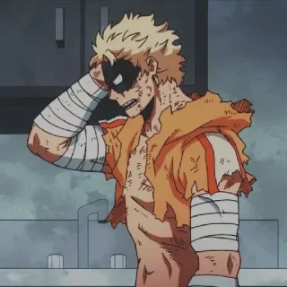 😃 Katsuki Bakugo My Hero Academia อนิเมะ, ตัวละคร, มายฮีโร่ อคาเดเมีย, คัตสึกิ บาคุโก telegram sticker