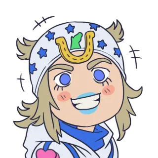 😁 Johnny Joestar JoJo's Bizarre Adventure: Steel Ball Run Anime, Jojo, Steel Ball Run, Johnny Joestar, Courses de chevaux telegram sticker