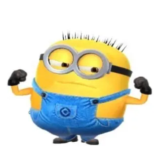 😏 Minion Minion, Cartoon, Figur, Lustig, Gelb, Süß telegram sticker
