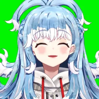 💧 Kobo Kanaeru 动漫, 虚拟主播, Kobo Kanaeru, 女性 telegram sticker