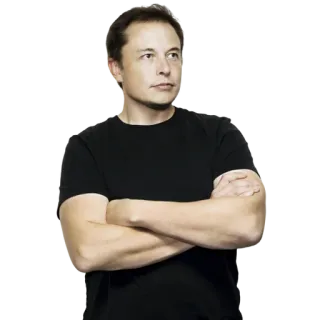 💪 Elon Musk Elon Musk, negócios, tecnologia, empreendedor telegram sticker